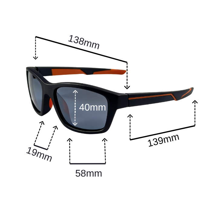 SPORTS POLARIZED SUNGLASSES RIDING