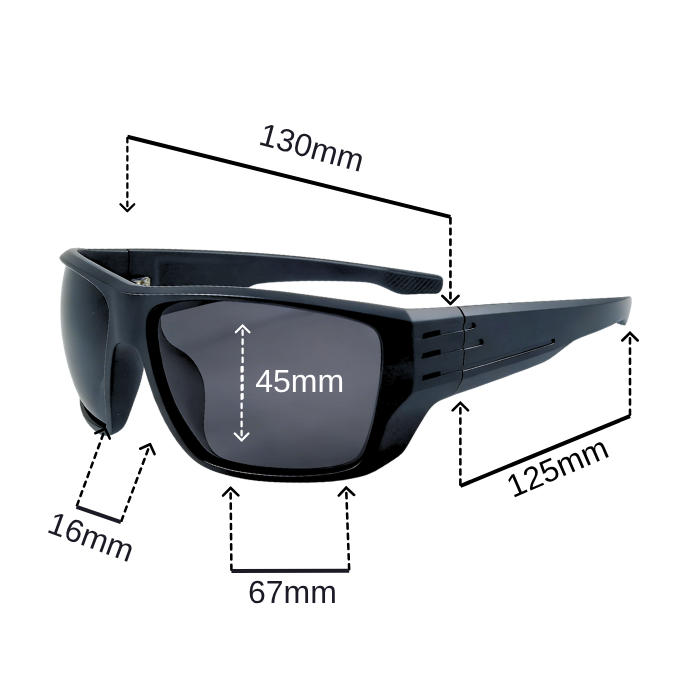 LIFESTYLE POLARIZED SUNGLASSES FISHING WIDE