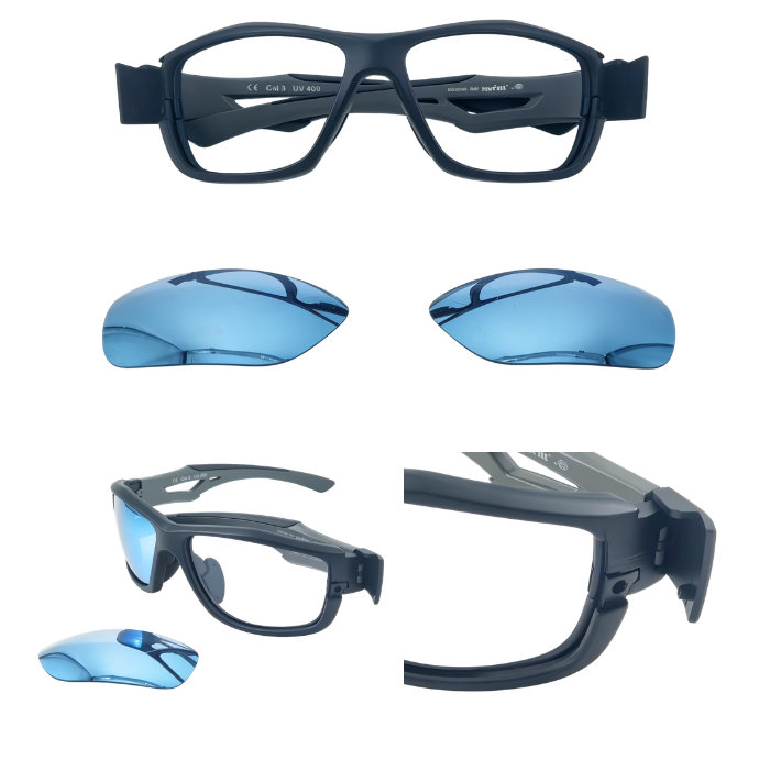 SPORT POLARIZED SUNGLASSES QUICK-SWAP-LENS