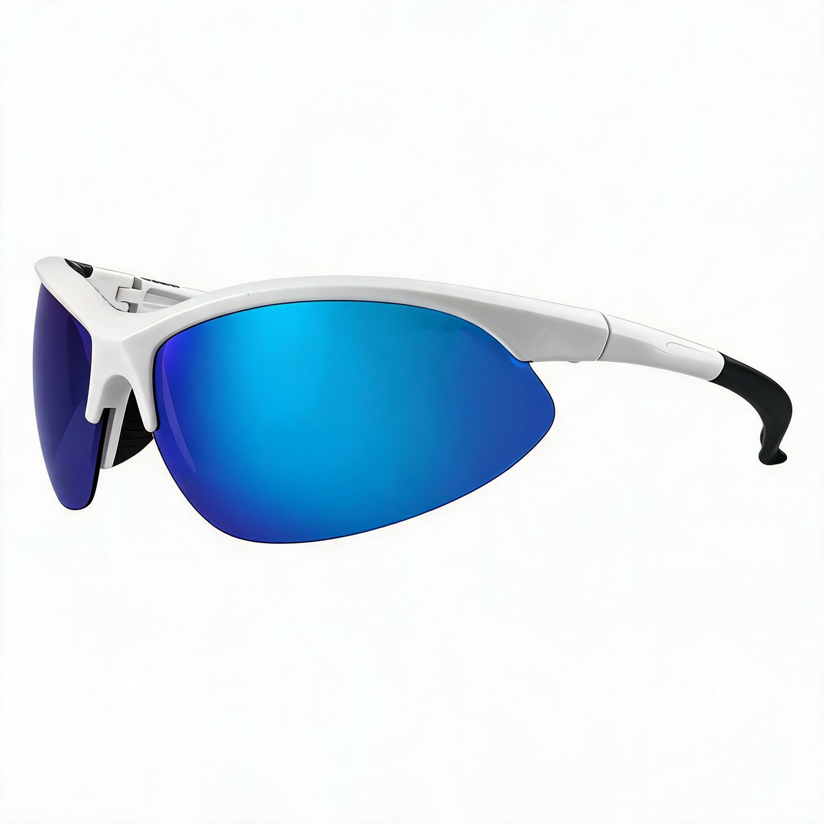 FLEXIBLE HALF-RIM SPORT POLARIZED SUNGLASSES