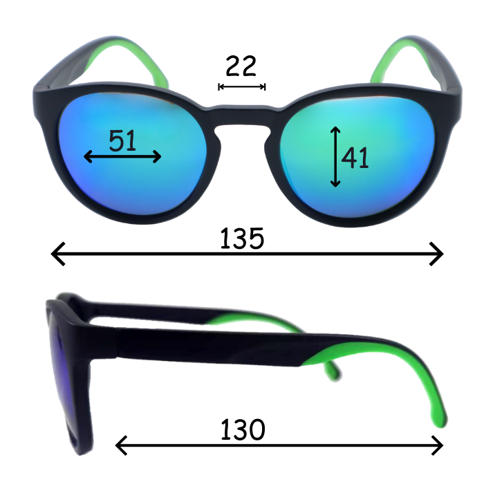 LIFESTYLE SUNGLASSES ROUND POLARIZED (HK2418203)