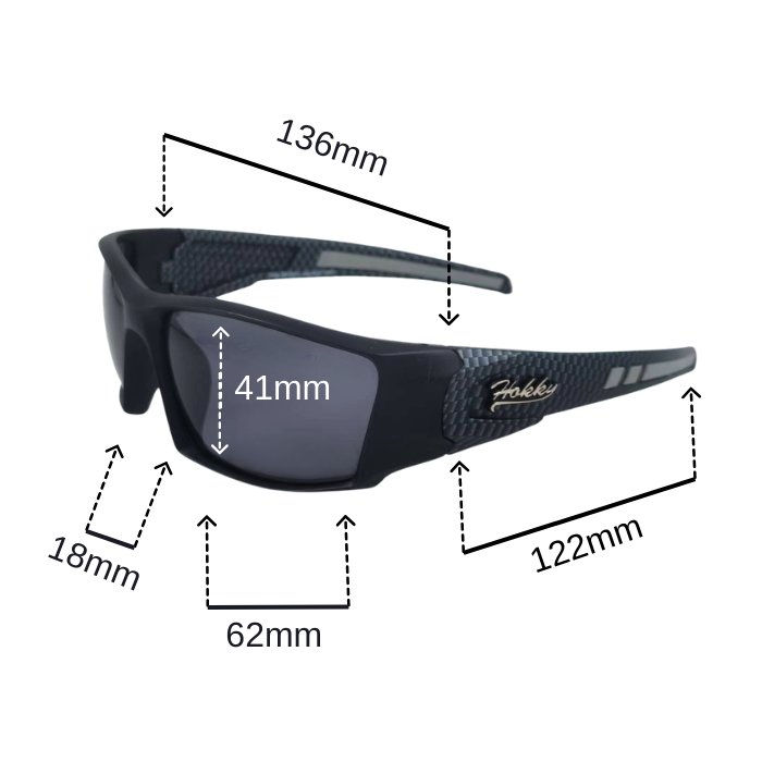 SPORT POLARIZED SUNGLASSES WRAP MOTOR HK24739
