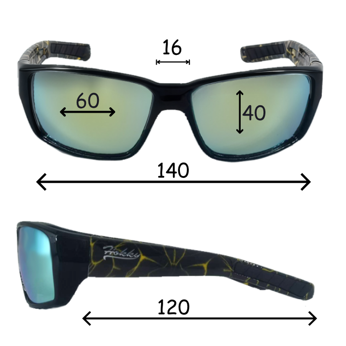 SPORTS SUNGLASSES TRAIL RECTANGLE UV400 (HK2483201)