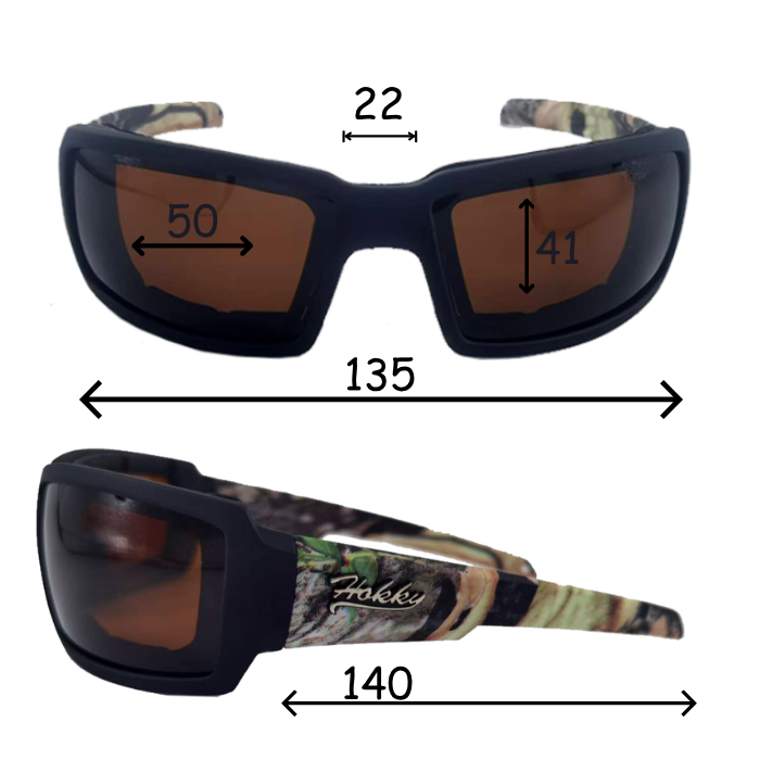 SPORTS SUNGLASSES FISHING RECTANGLE   (HK24931)