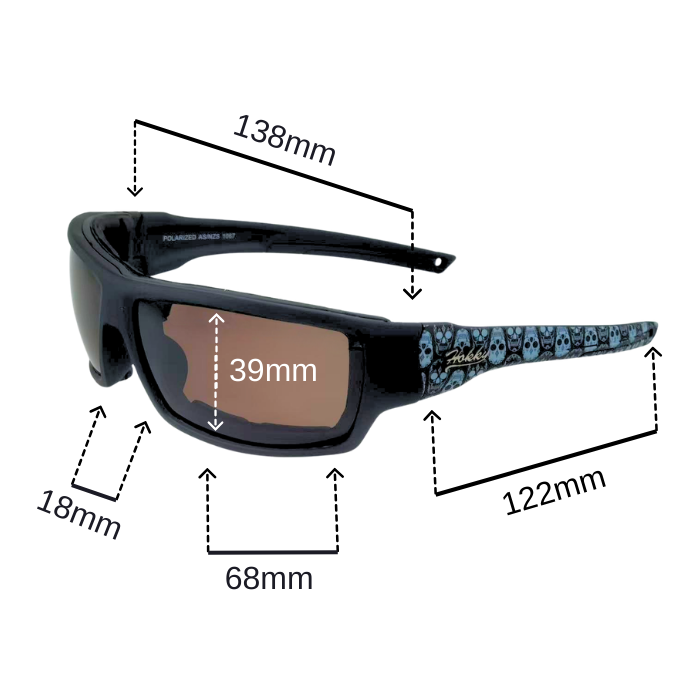 SPORT POLARIZED SUNGLASSES WRAP  HK24936