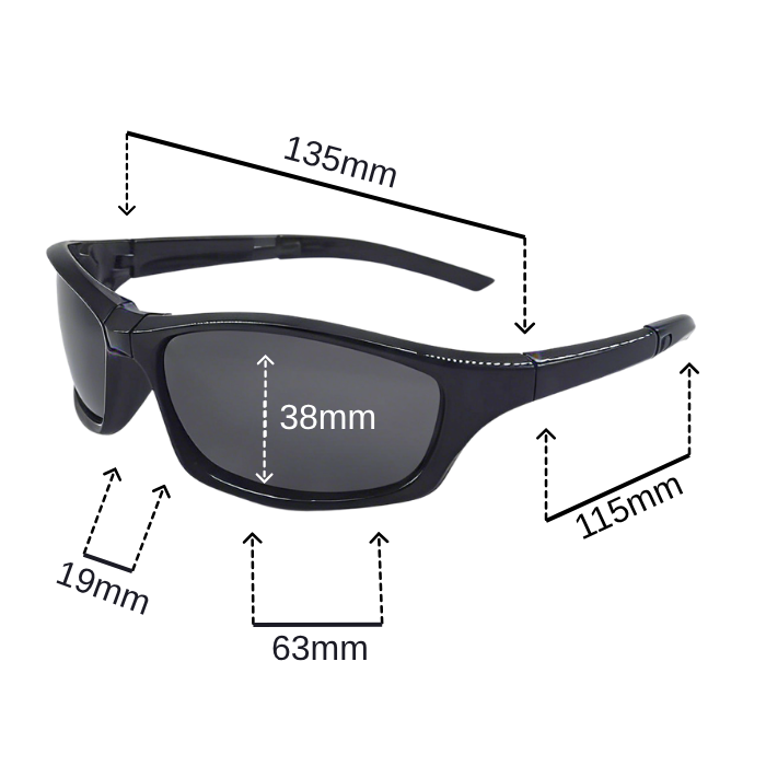 SPORTS POLARIZED SUNGLASSES FOLDABLE