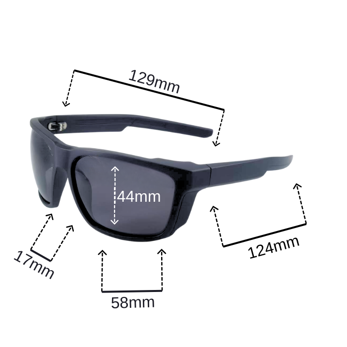 SPORT POLARIZED SUNGLASSES WRAP HK256108