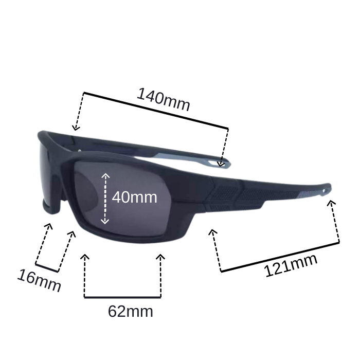 SPORTS POLARIZED SUNGLASSES WRAP HK258202