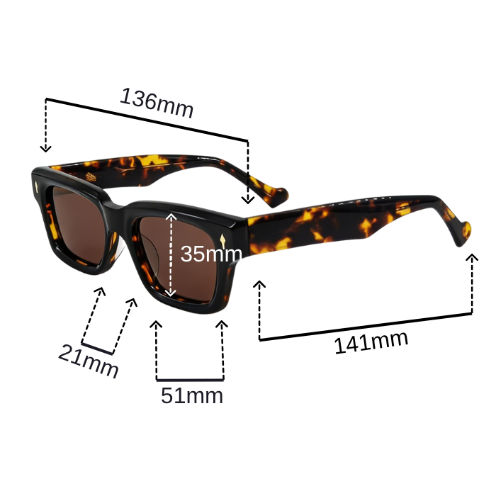 LIFESTYLE POLARIZED SUNGLASSES ACETATE