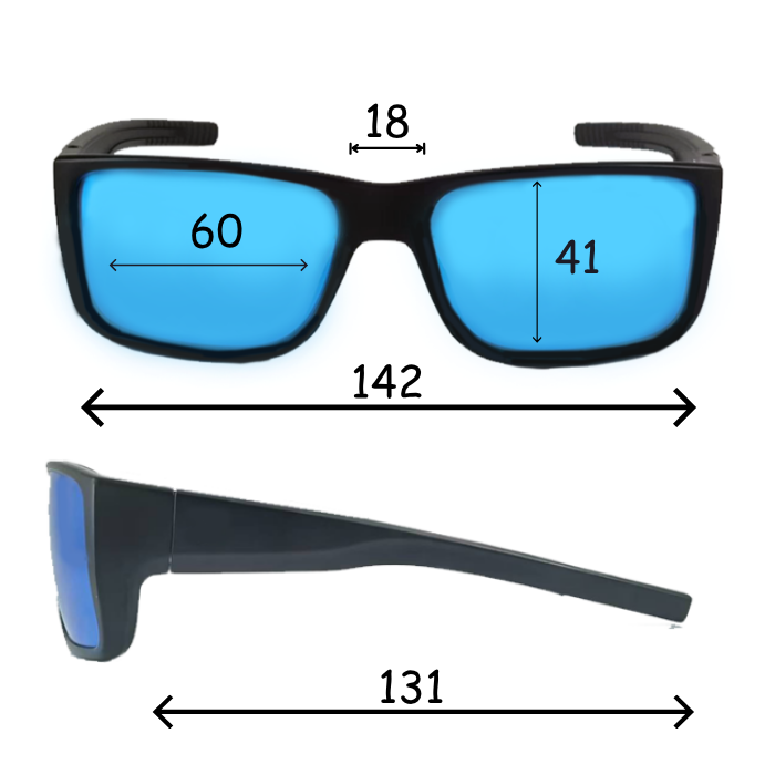 LIFESTYLE SUNGLASSES FISHING URBAN POLARIZED (HK91235)