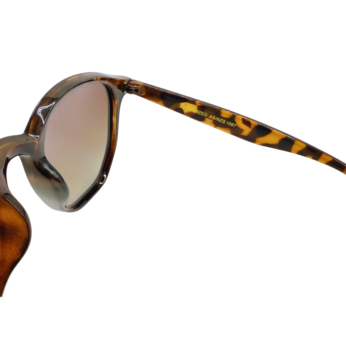 LIFESTYLE SUNGLASSES CLASSIC OVAL EYE CAT UV400 (HK24115)