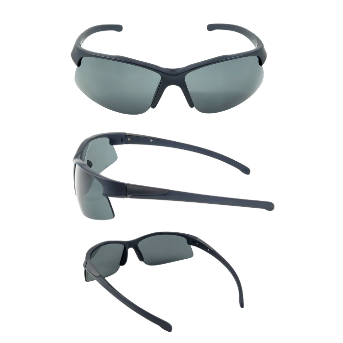 SPORT POLARIZED SUNGLASSES HALF-RIM RIDING