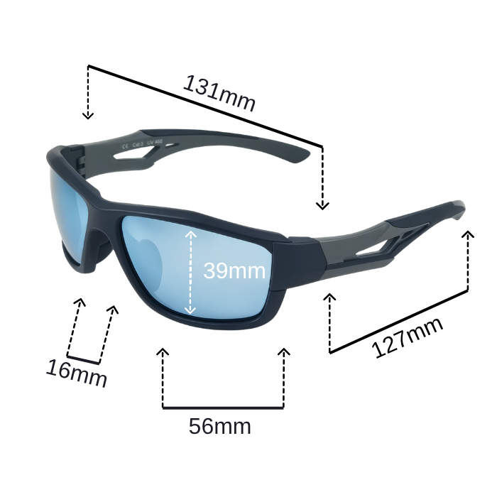 SPORT POLARIZED SUNGLASSES QUICK-SWAP-LENS