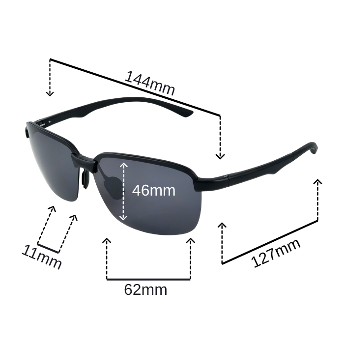 ALUMINUM LIFESTYLE POLARIZED  SUNGLASSES