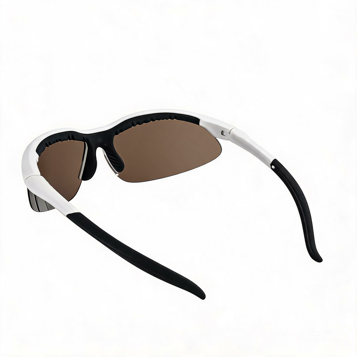 FLEXIBLE HALF-RIM SPORT POLARIZED SUNGLASSES