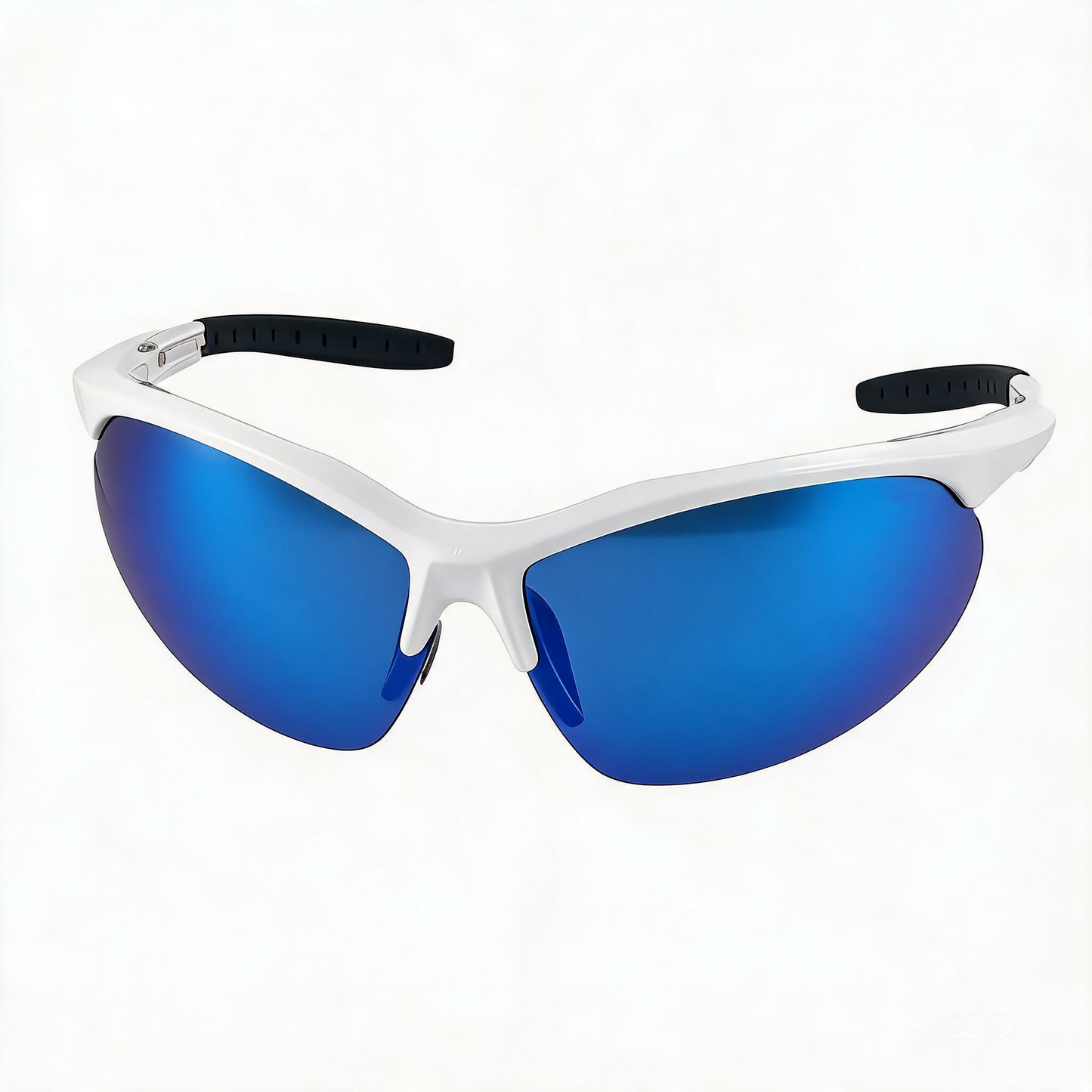 FLEXIBLE HALF-RIM SPORT POLARIZED SUNGLASSES