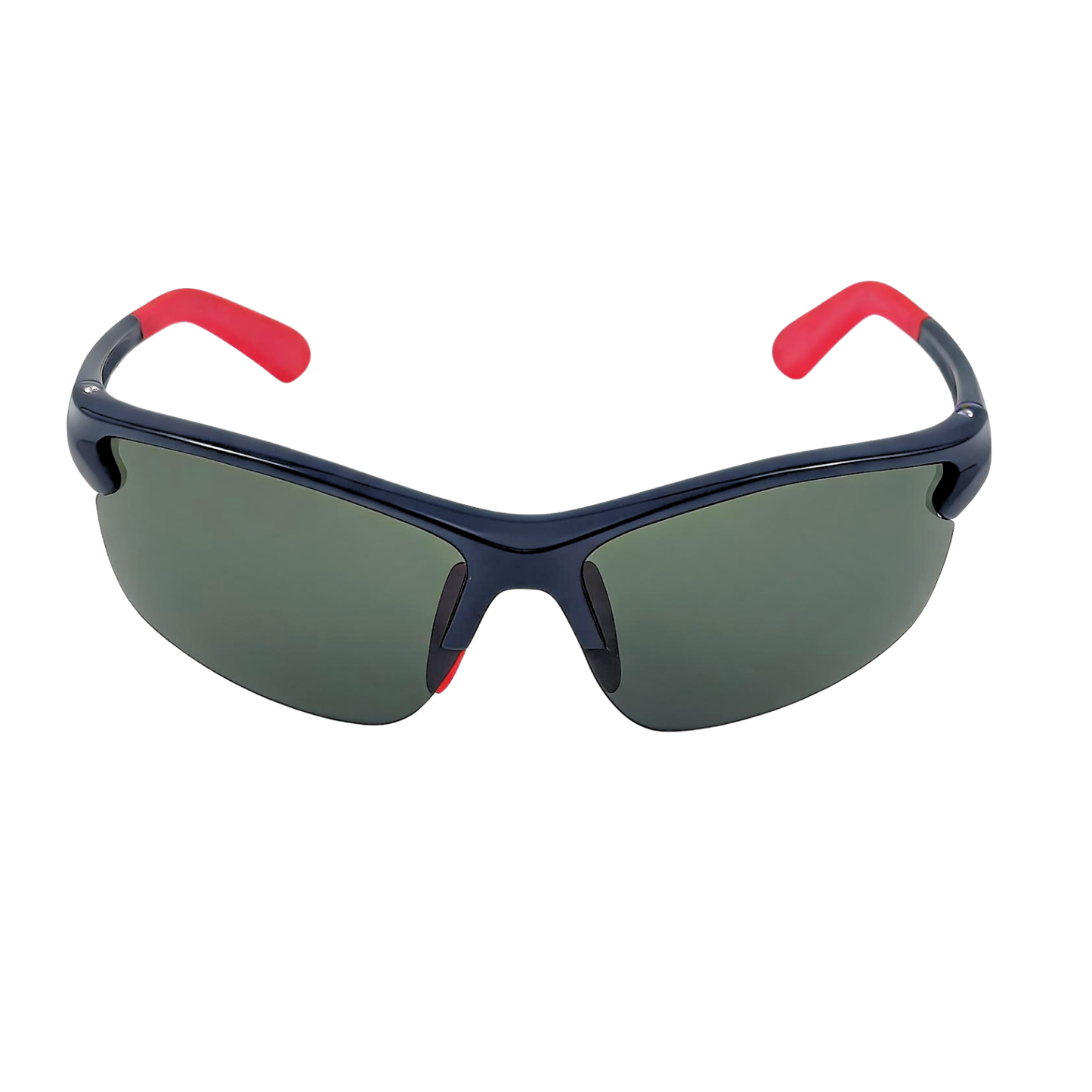 FLEXIBLE HALF-RIM SPORT POLARIZED SUNGLASSES